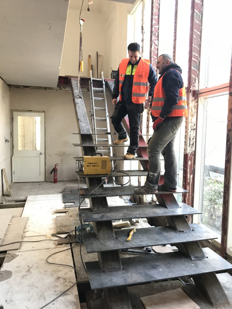 Bespoke staircase in Weybridge
